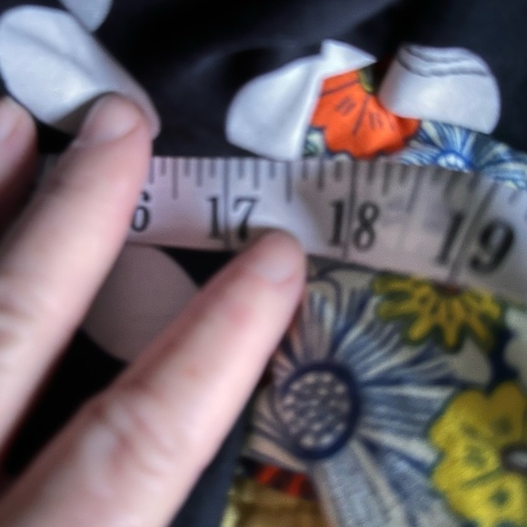 Lularoe small black Gigi top with cream irregular polka dots. NWT.Fitted style. - Picture 10 of 11